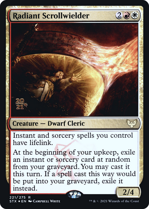 Radiant Scrollwielder (PRE-221S) - rare - Foil