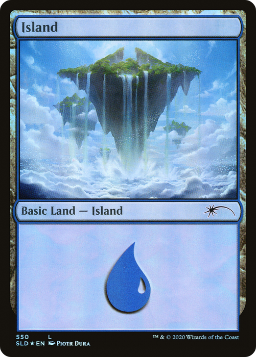 Island (SLD-550) - common - Foil