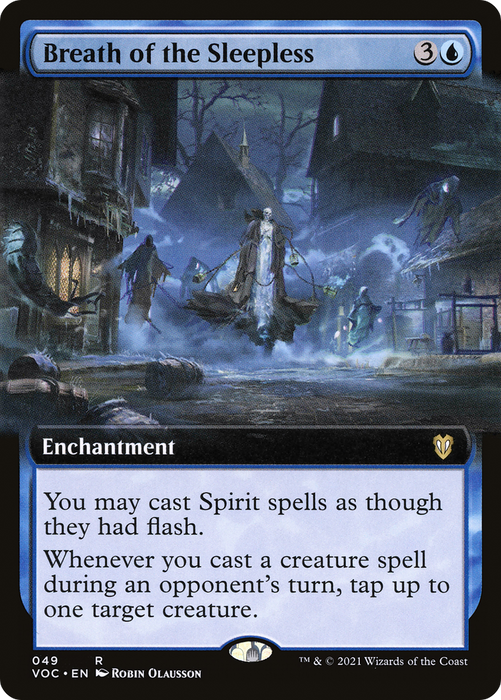 Breath of the Sleepless (VOC-049) - rare: (Extended Art)