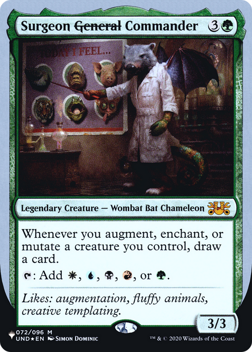 Surgeon General Commander (LIST-042) - mythic - Foil