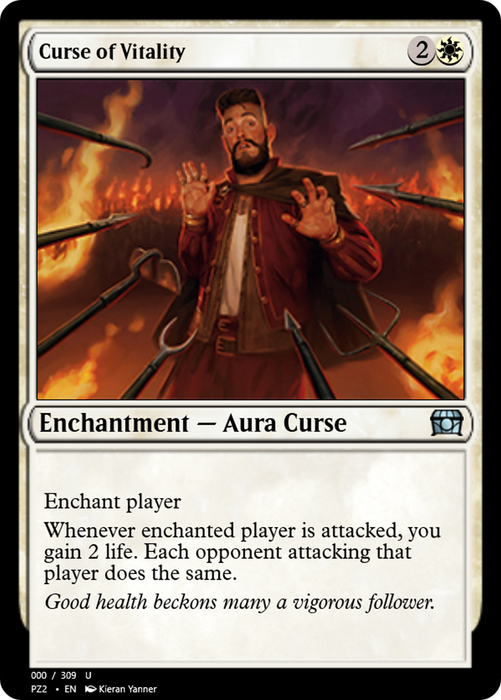 Curse of Vitality (PZ2-65765) - uncommon - Foil