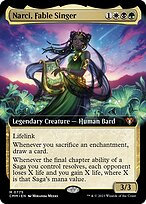 Narci, Fable Singer (CMM-775) - mythic: (Extended Art)