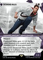 Desmond Miles (ACR-130) - rare: (Showcase) (Borderless)