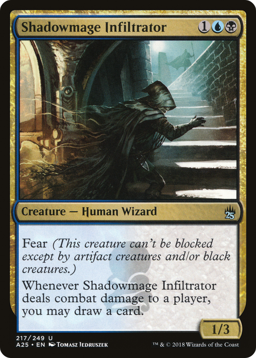 Shadowmage Infiltrator (A25-217) - uncommon - Foil