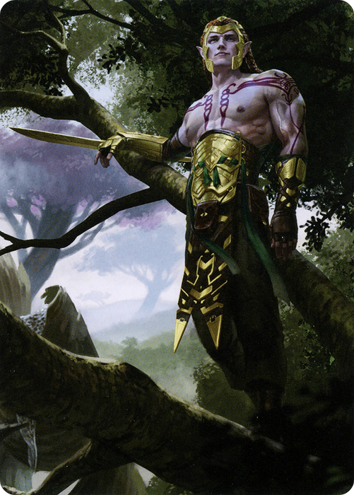 Tyvar Kell // Tyvar Kell (AKHM-053) - common (Borderless) - Foil