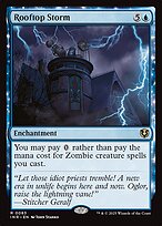Rooftop Storm (INR-083) - rare: (enchantment)