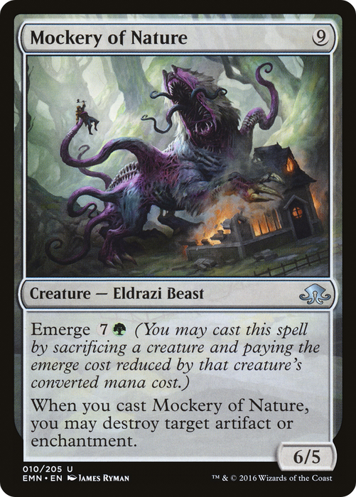 Mockery of Nature (EMN-010) - uncommon - Foil