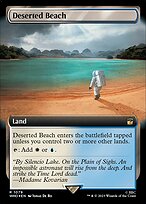 Deserted Beach (WHO-1079) - rare: (Extended Art) - Foil