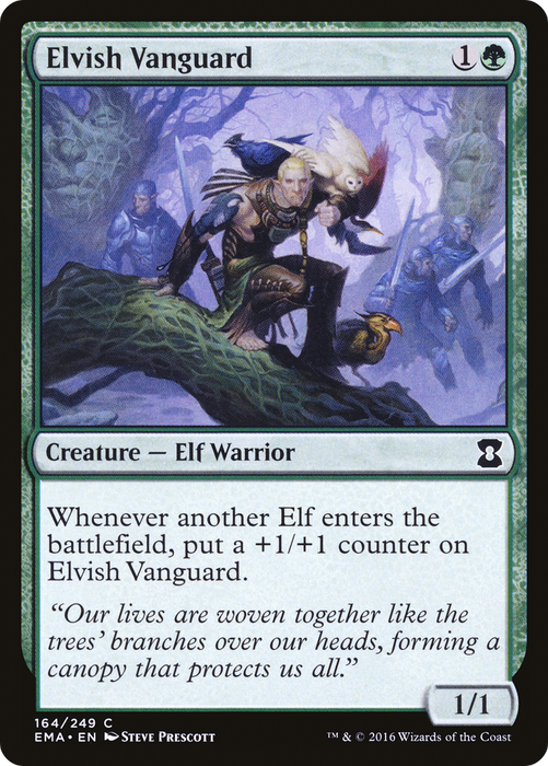 Elvish Vanguard (EMA-164) - common