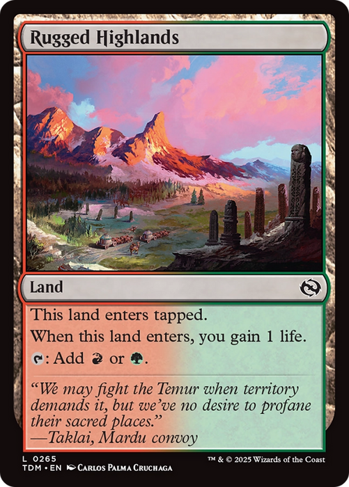 Rugged Highlands (TDM-265) - common
