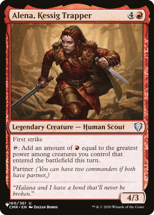 Alena, Kessig Trapper (LIST-CMR-160) - uncommon