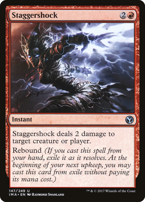 Staggershock (IMA-147) - uncommon - Foil