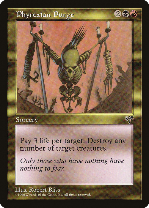 Phyrexian Purge (MIR-273) - rare