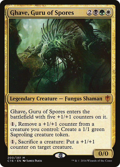 Ghave, Guru of Spores (C16-200) - mythic