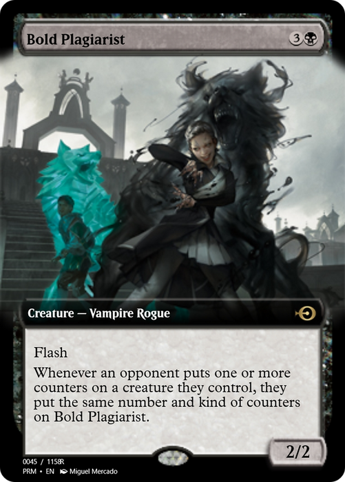 Bold Plagiarist (PRM-90062) - rare - Foil