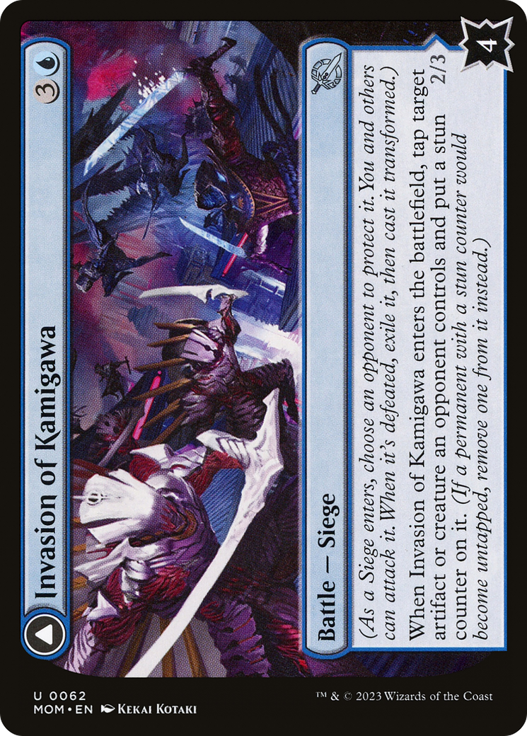 Invasion of Kamigawa // Rooftop Saboteurs (MOM-062) - uncommon
