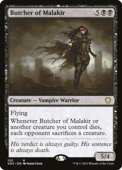 Butcher of Malakir (VOC-123) - rare