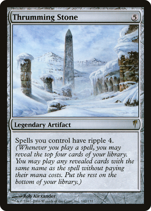 Thrumming Stone (CSP-142) - rare - Foil