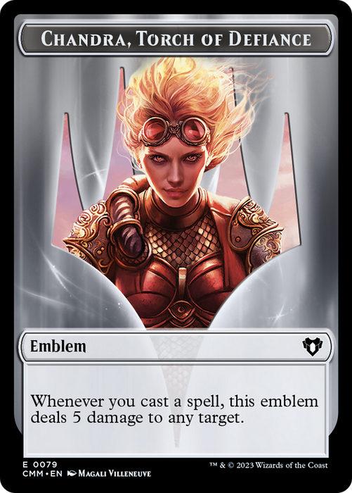 Chandra, Torch of Defiance Emblem (TCMM-079) - common