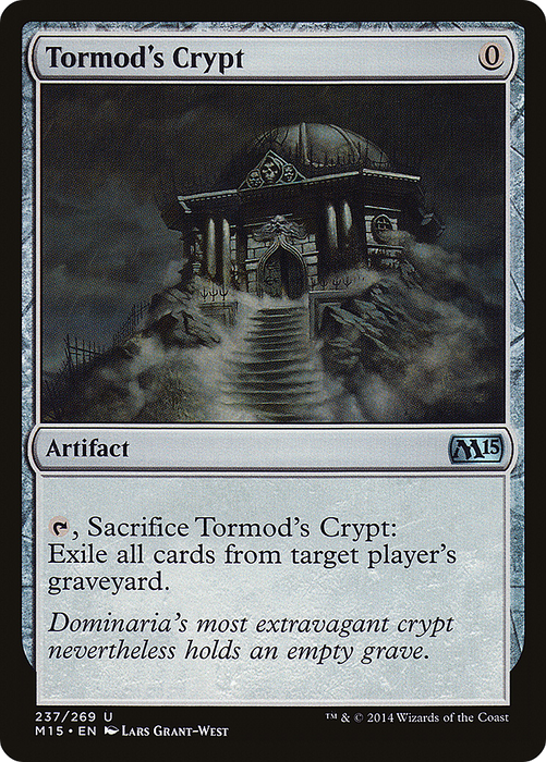 Tormod's Crypt (M15-237) - uncommon - Foil