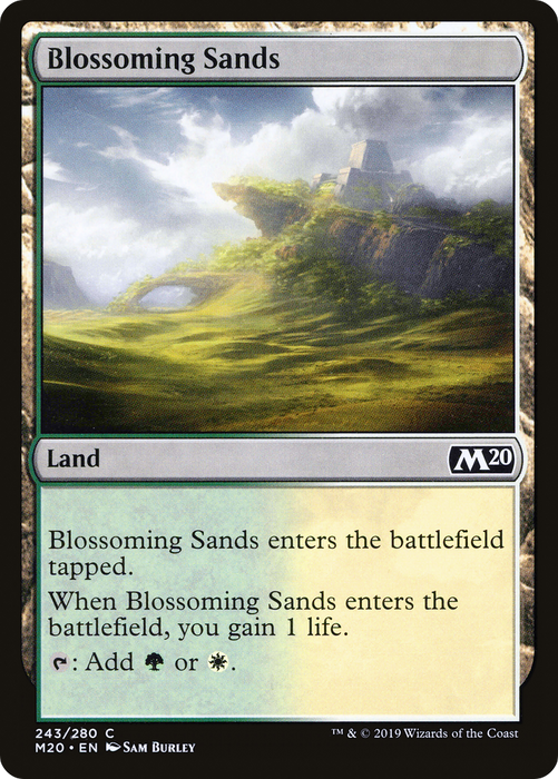 Blossoming Sands (M20-243) - common - Foil