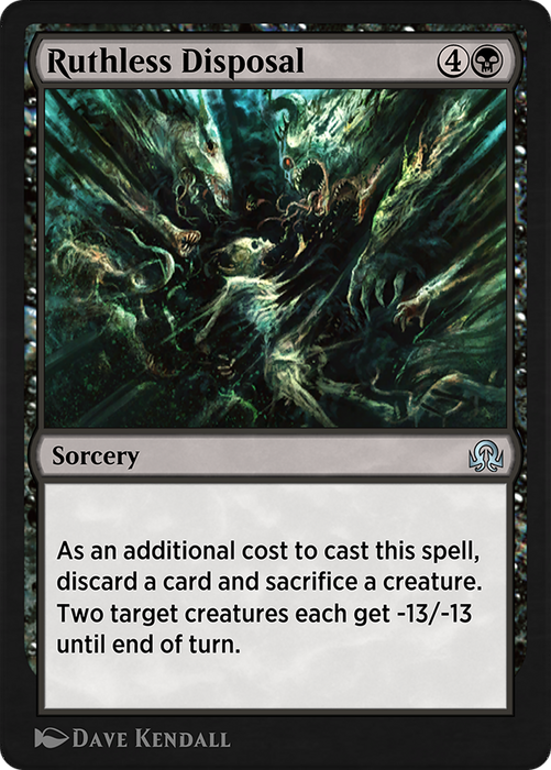Ruthless Disposal (SIR-132) - uncommon