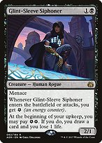 Glint-Sleeve Siphoner (AER-062) - rare - Foil