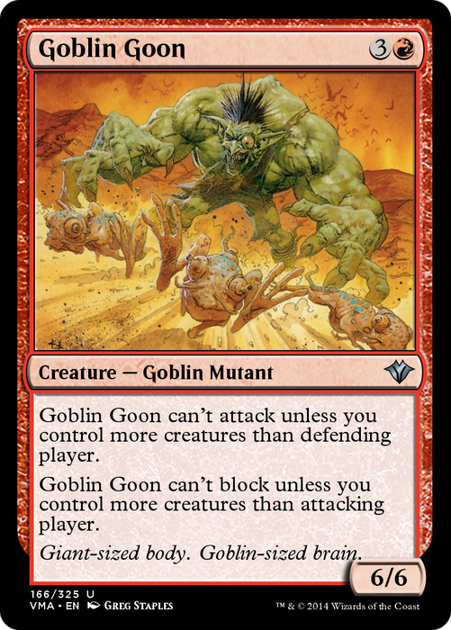 Goblin Goon (VMA-166) - uncommon