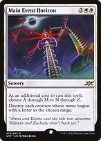 Main Event Horizon (UNF-019) - rare