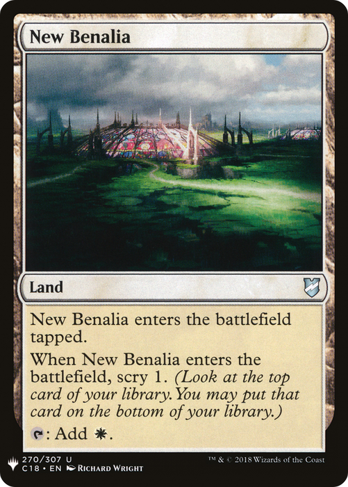 New Benalia (LIST-C18-270) - uncommon