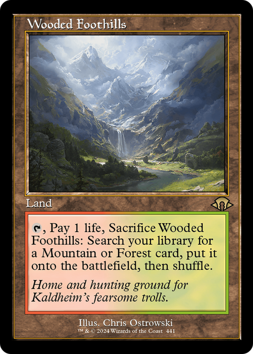 Wooded Foothills (MH3-441) - rare - Foil
