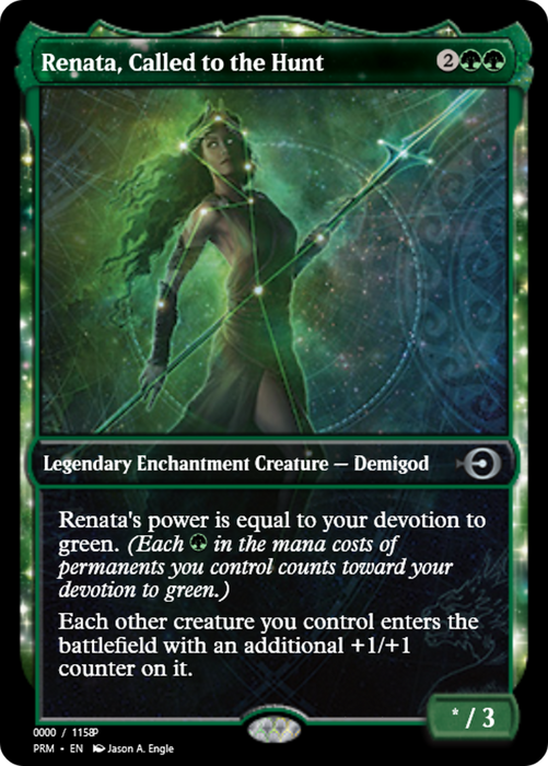 Renata, Called to the Hunt (PRM-79859) - uncommon: (enchantment)