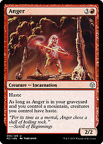 Anger (PZ1-053) - uncommon