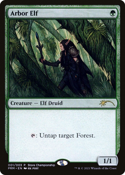 Arbor Elf (PWP21-001) - rare - Foil