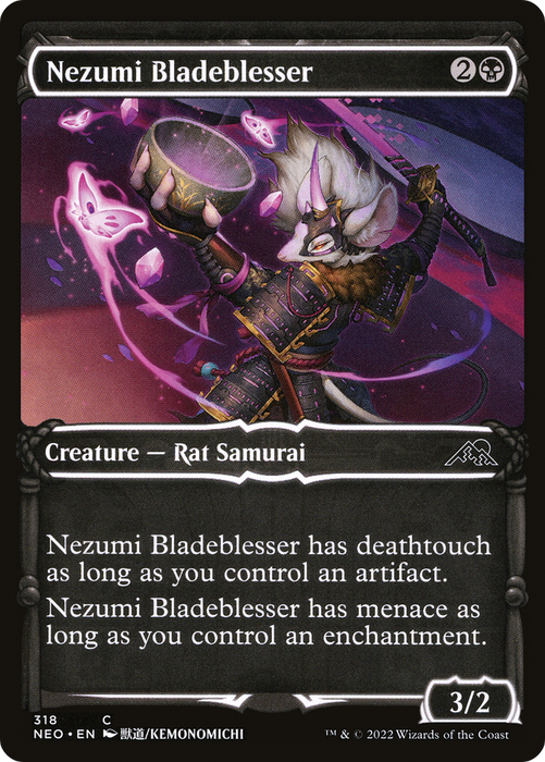 Nezumi Bladeblesser (NEO-318) - common: (Showcase)