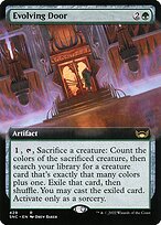 Evolving Door (SNC-429) - rare: (Extended Art) - Foil