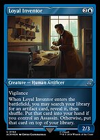 Loyal Inventor (ACR-194) - uncommon - Etched Foil