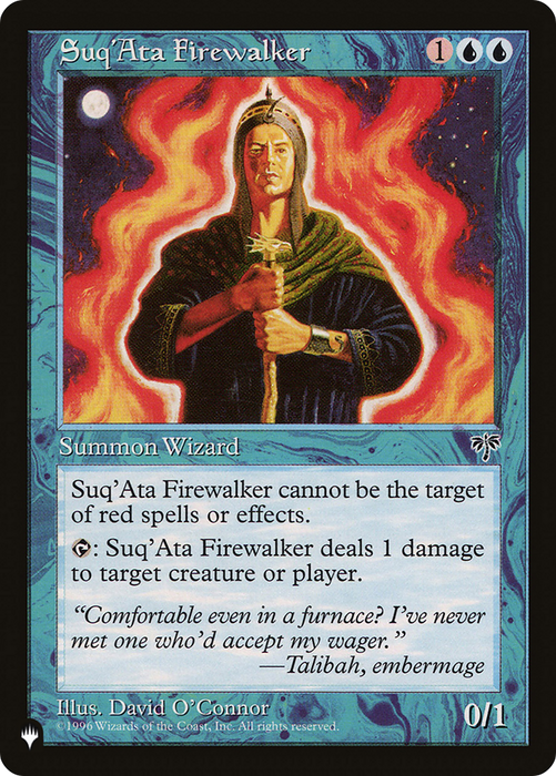 Suq'Ata Firewalker (LIST-MIR-94) - uncommon