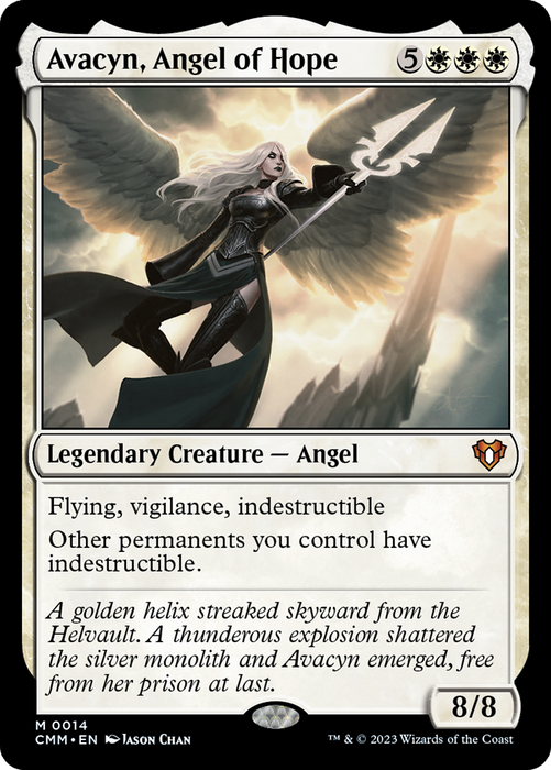 Avacyn, Angel of Hope (CMM-014) - mythic