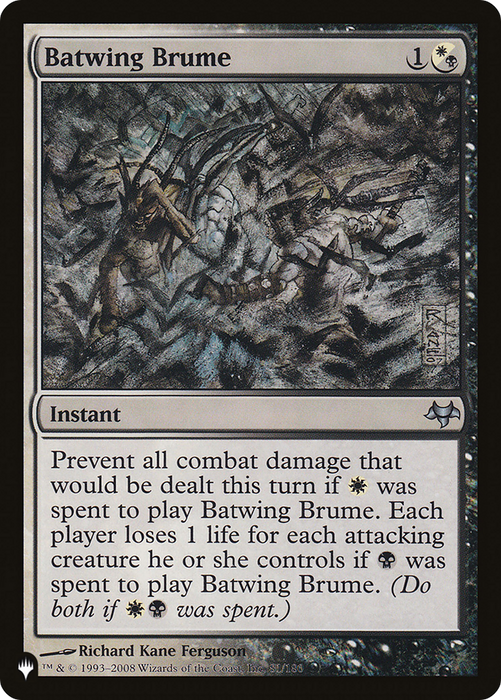 Batwing Brume (LIST-EVE-81) - uncommon