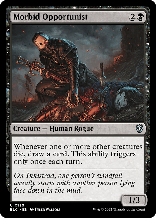 Morbid Opportunist (BLC-183) - uncommon