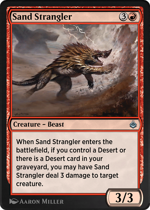 Sand Strangler (AKR-173) - uncommon