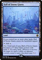 Hall of Storm Giants (PPAFR-257P) - rare - Foil