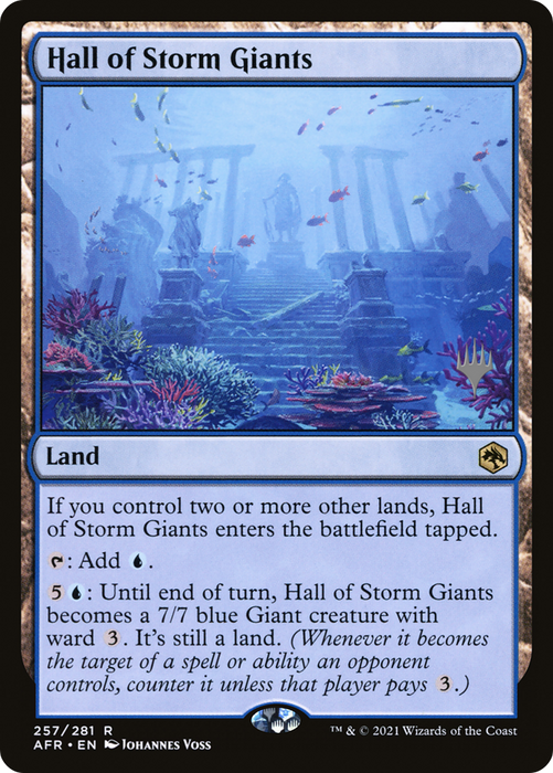 Hall of Storm Giants (PPAFR-257P) - rare