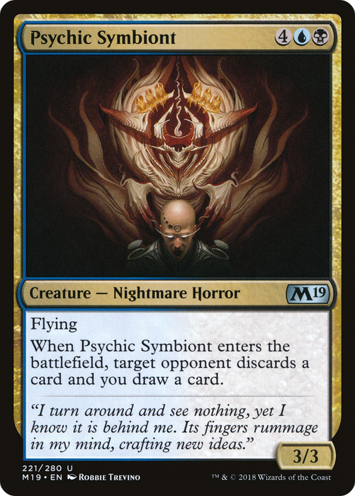 Psychic Symbiont (M19-221) - uncommon
