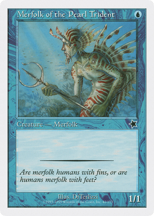 Merfolk of the Pearl Trident (S99-042) - common
