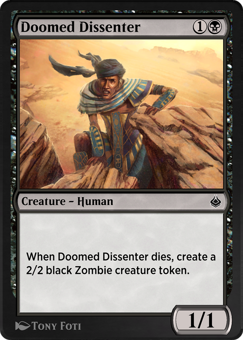 Doomed Dissenter (AKR-101) - common