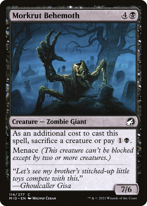Morkrut Behemoth (MID-114) - common - Foil