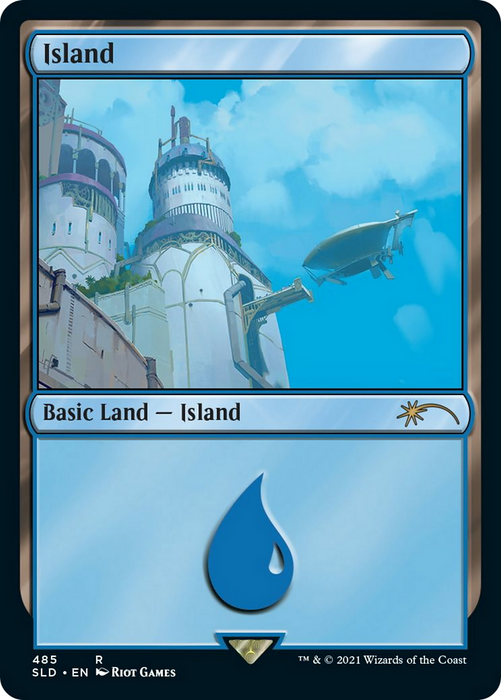 Island (SLD-485) - rare - Foil