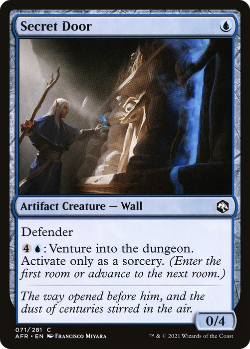 Secret Door (AFR-071) - common - Foil